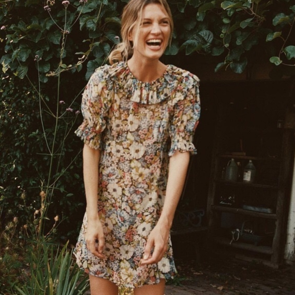 Doen Baudoin in Alice Floral Size Small